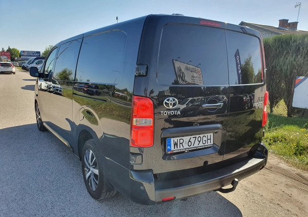 Toyota ProAce cena 89900 przebieg: 168000, rok produkcji 2017 z Wadowice małe 631
